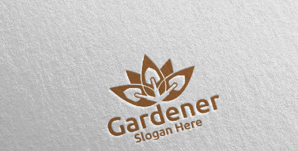 Шаблон логотипа на тему графика