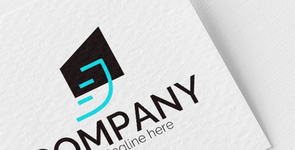 Шаблон логотипа на тему графика