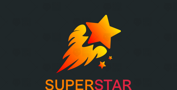 Шаблон логотипа на тему графика