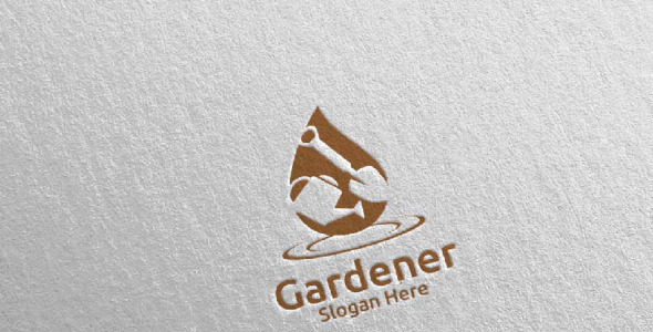 Шаблон логотипа на тему графика