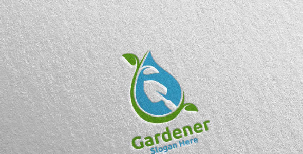 Шаблон логотипа на тему графика