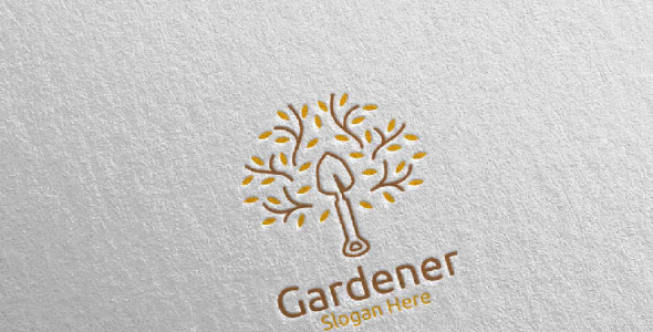 Шаблон логотипа на тему графика