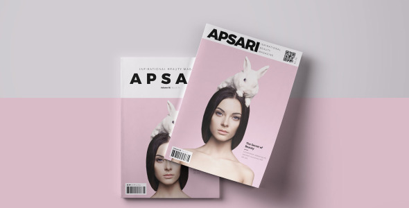 Magazine Template на тему графика
