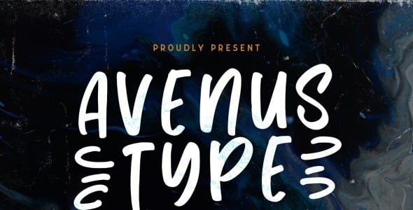 Шрифт на тему графика