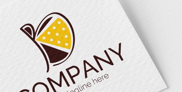 Шаблон логотипа на тему графика