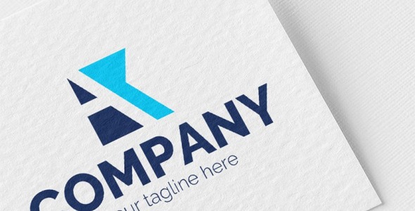 Шаблон логотипа на тему графика