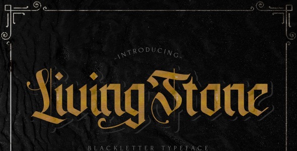 Шрифт на тему графика