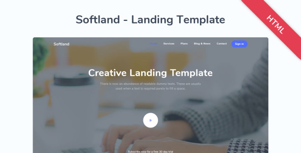 адаптивный шаблон целевой страницы