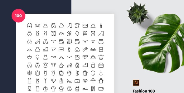 Набор иконок на тему графика