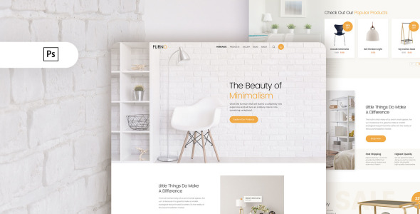 PSD шаблон на тему графика