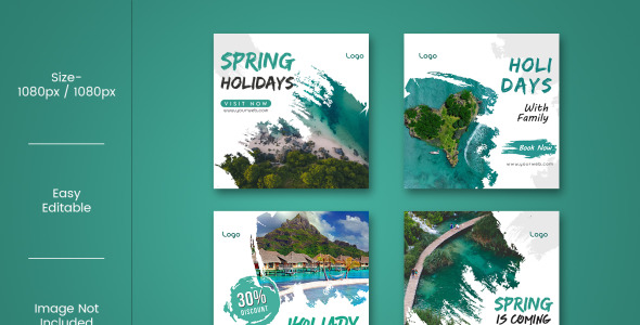 Шаблон для соцсетей на тему графика