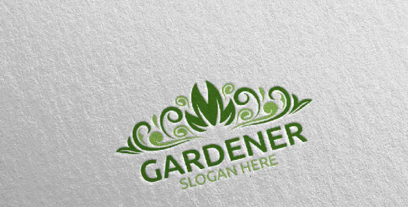 Шаблон логотипа на тему графика