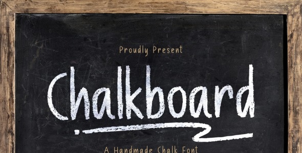 Шрифт на тему графика