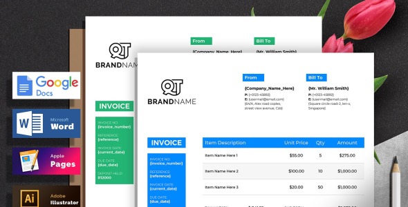 Фирменный стиль на тему графика