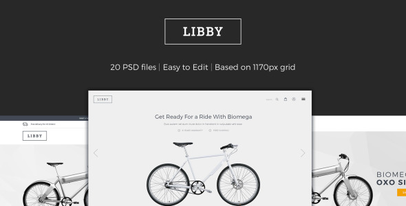 PSD шаблон на тему графика