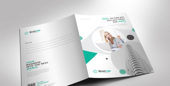 Фирменный стиль на тему графика