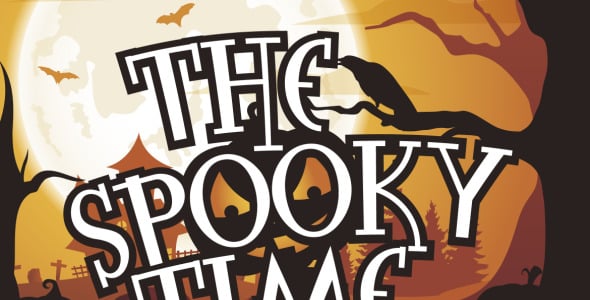 Шрифт на тему графика