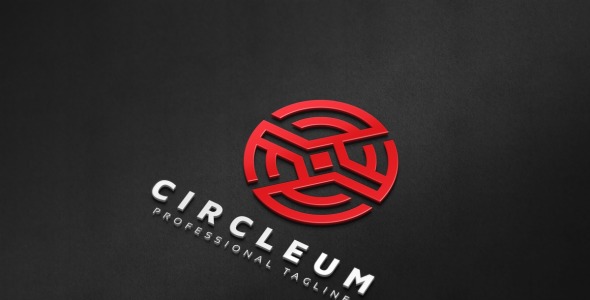 Шаблон логотипа на тему графика