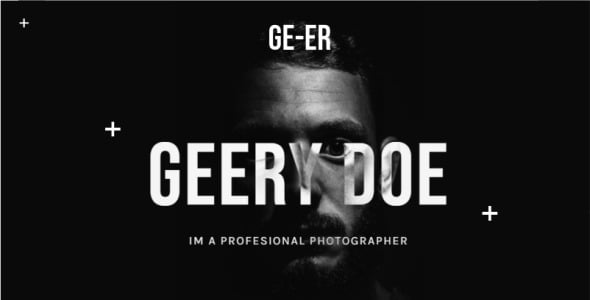 универсальный шаблон целевой страницы портфолио