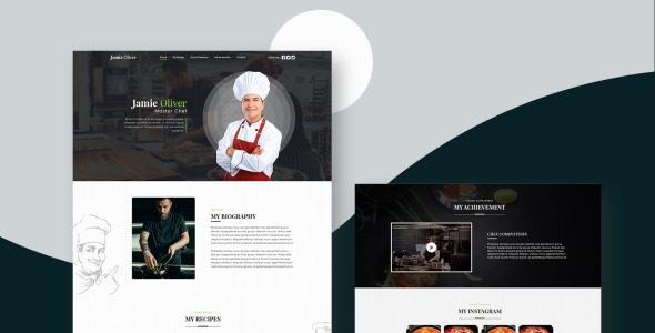 PSD шаблон на тему графика