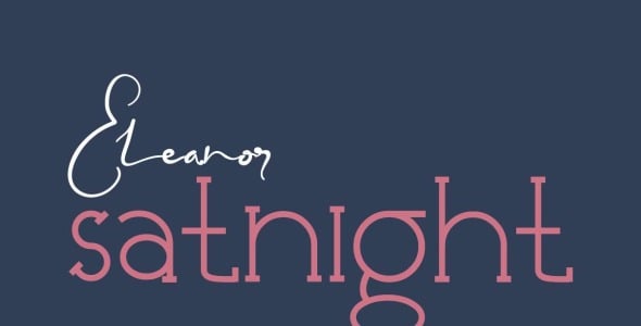 Шрифт на тему графика