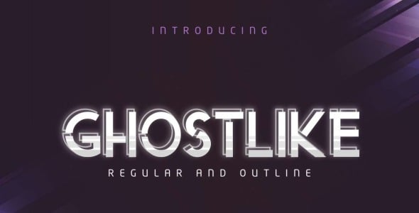 Шрифт на тему графика