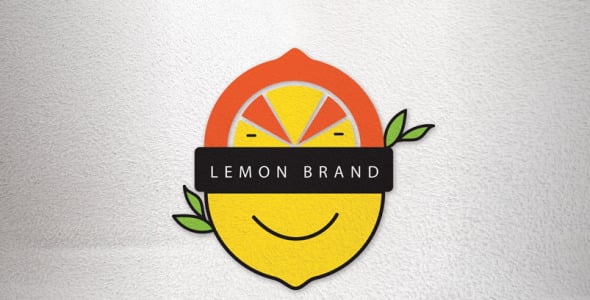 Шаблон логотипа на тему графика