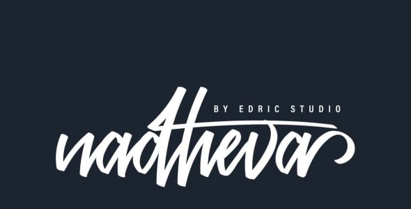 Шрифт на тему графика