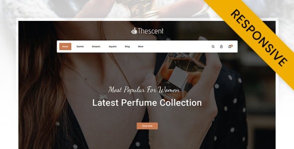 парфюмерный магазин prestashop тема