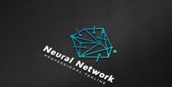 Шаблон логотипа на тему графика