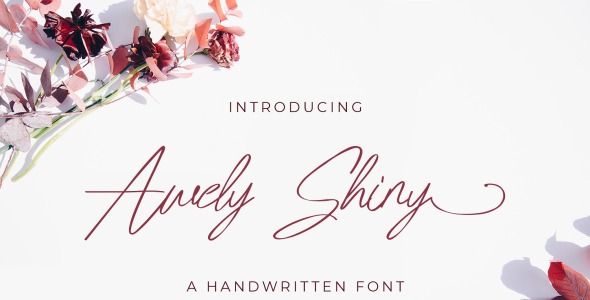 Шрифт на тему графика