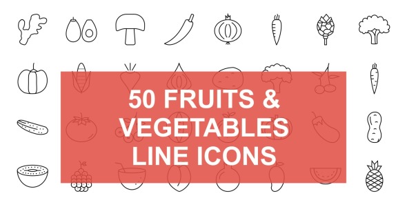 Набор иконок на тему графика