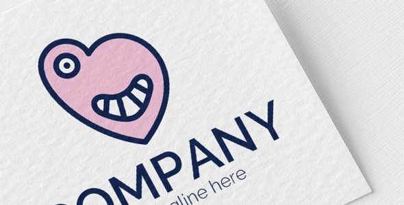 Шаблон логотипа на тему графика