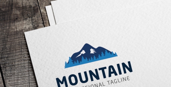 Шаблон логотипа на тему графика