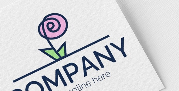 Шаблон логотипа на тему графика