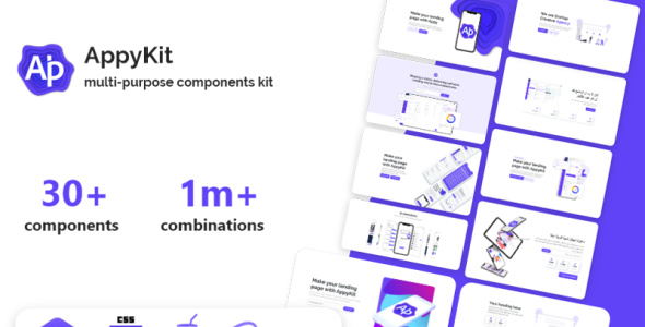 App & Software HTML Landing Page Template