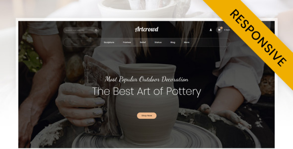 художественная галерея магазин prestashop тема