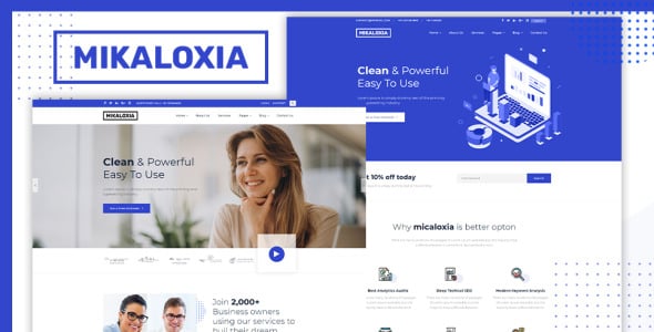 Multipurpose Business HTML5 Website Template