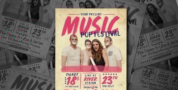 Фирменный стиль на тему графика