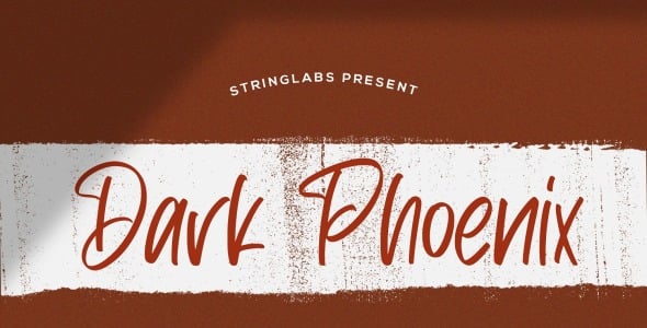 Шрифт на тему графика