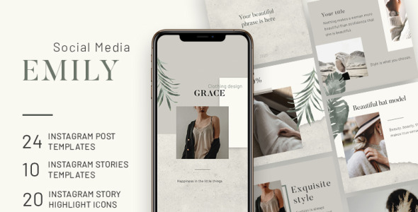 Шаблон для соцсетей на тему графика