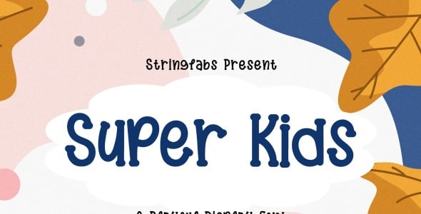 Шрифт на тему графика