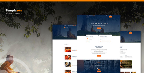 шаблон сайта temple religious html5
