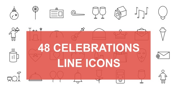 Набор иконок на тему графика