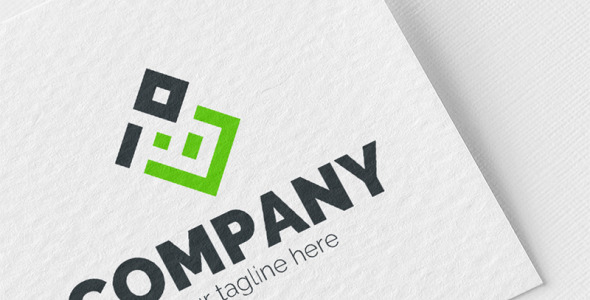 Шаблон логотипа на тему графика