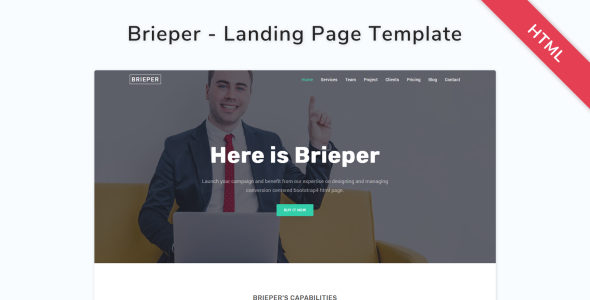 Responsive Landing Page Template