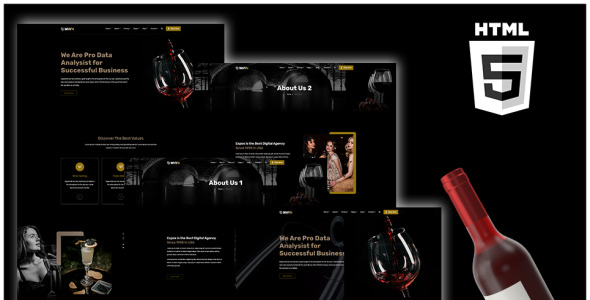 Winery Shpo HTML Website Template
