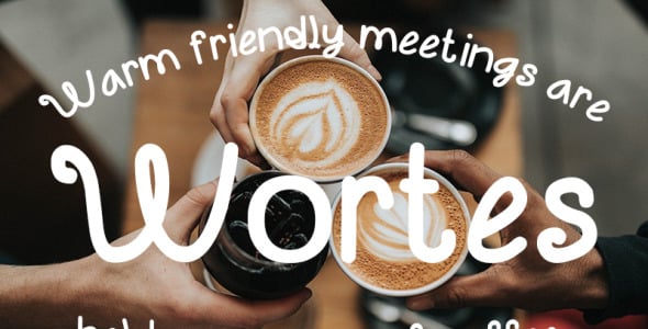 Шрифт на тему графика