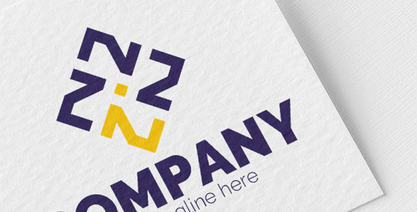 Шаблон логотипа на тему графика