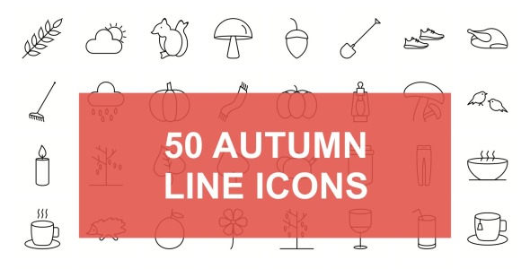 Набор иконок на тему графика